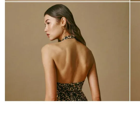 Reformation "Delanie" Dress sz XL - Picture 3 of 5